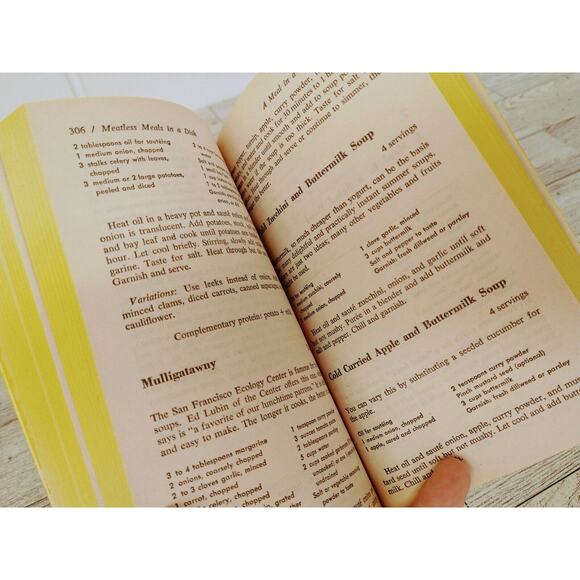 DIET FOR A SMALL PLANET By Frances Moore Lappe *Excellent Condition* 1983 PB Vtg - Picture 9 of 14